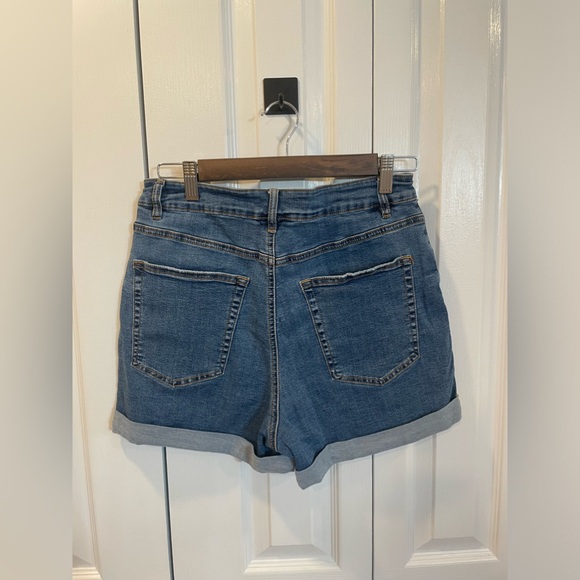 bundle of 1 black and 1 blue dex denim shorts - Picture 15 of 16